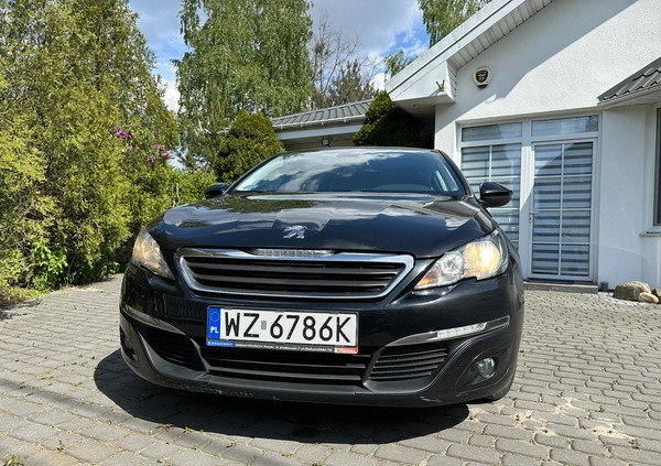 Peugeot 308 cena 27000 przebieg: 214002, rok produkcji 2014 z Błonie małe 172